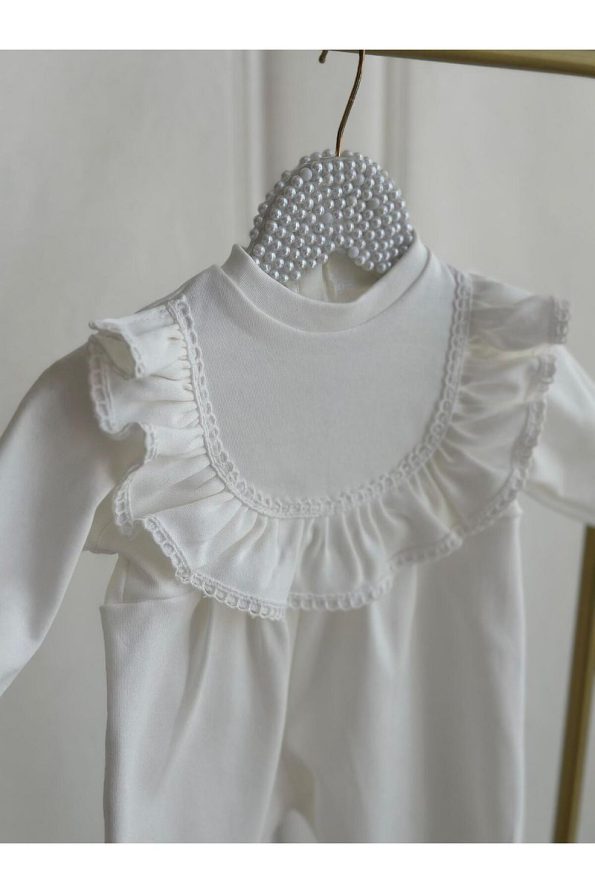 Hobidik Baby Kids Cotton Lace Hospital Outfit Set