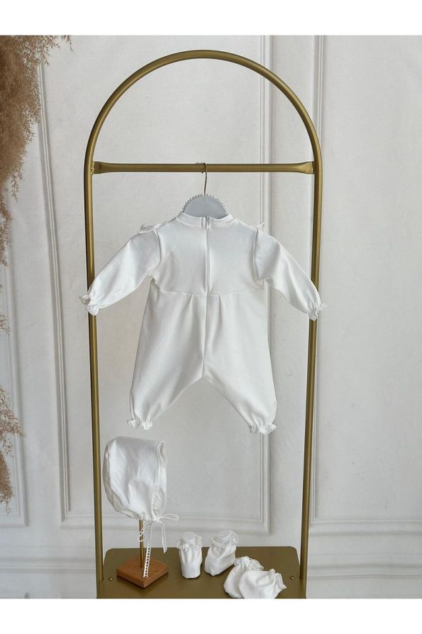 Hobidik Baby Kids Cotton Lace Hospital Outfit Set