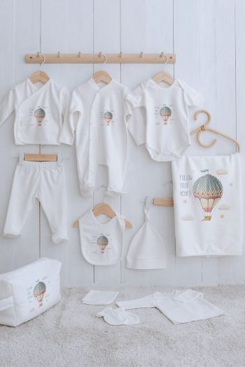 Tuğba Swan Organic 11-Piece Hospital Set - Little Baby - Pink Dreams