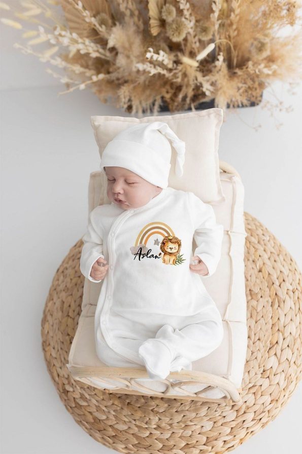 Lilabio 100% Organic Personalized Lion Hospital Set
