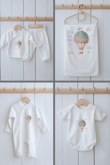 Tuğba Swan Organic 11-Piece Hospital Set - Little Baby - Pink Dreams