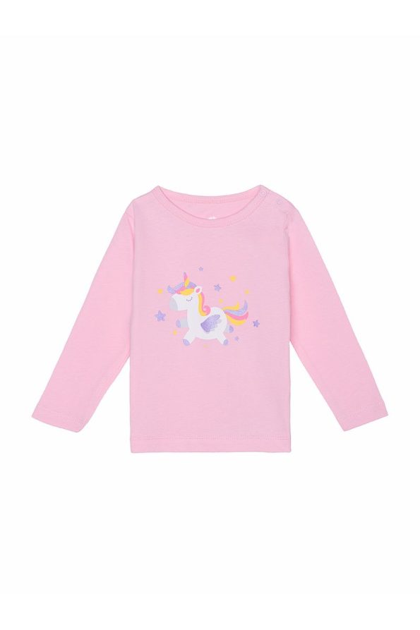 Molica Baby Printed Cotton Long Sleeve T-Shirt