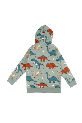 Walkiddy Funny Dinosaurs Organic Sweat Jacket