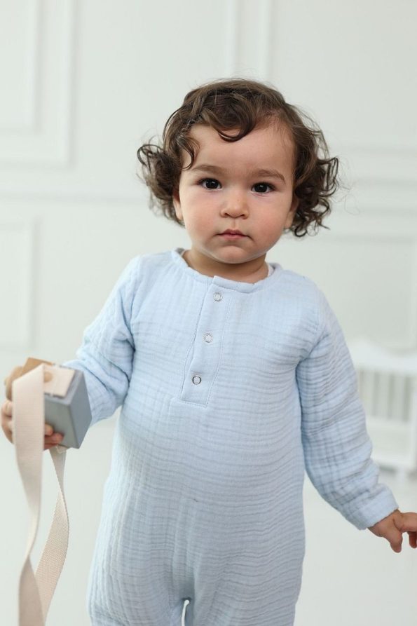 Cuckoo Cotton Baby Winter Romper 4k Muslin Fabric