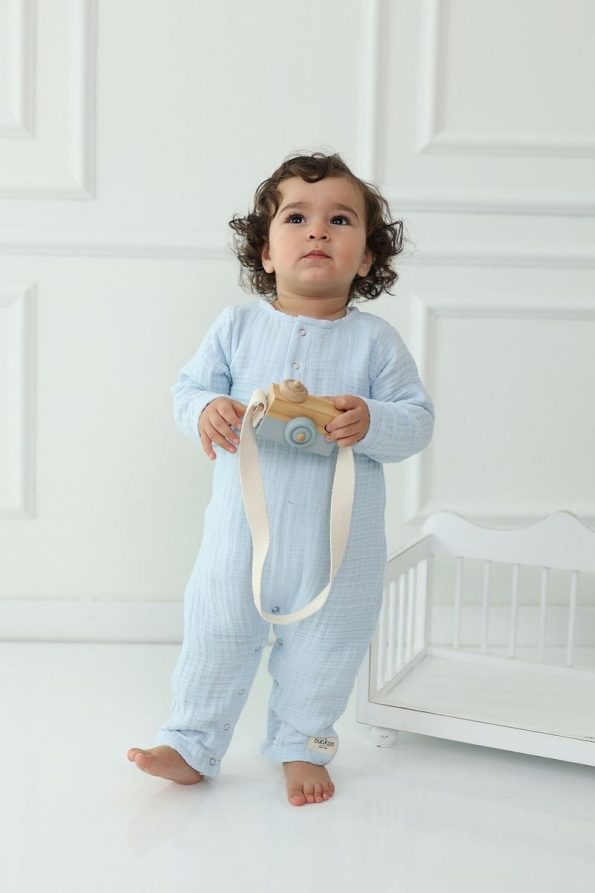 Cuckoo Cotton Baby Winter Romper 4k Muslin Fabric