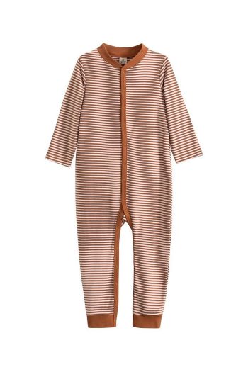 Molica Baby Long Sleeve Printed Organic Cotton Bodysuit