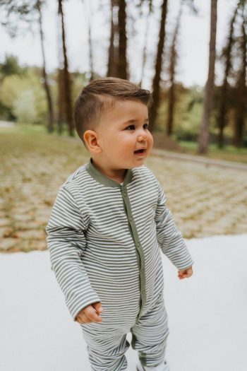 Molica Baby Long Sleeve Organic Cotton Printed Romper