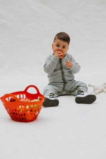 Molica Baby Long Sleeve Organic Cotton Printed Romper