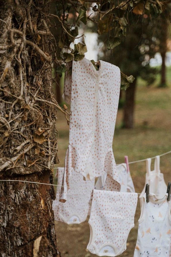Molica Baby Long Sleeve Organic Cotton Bodysuit