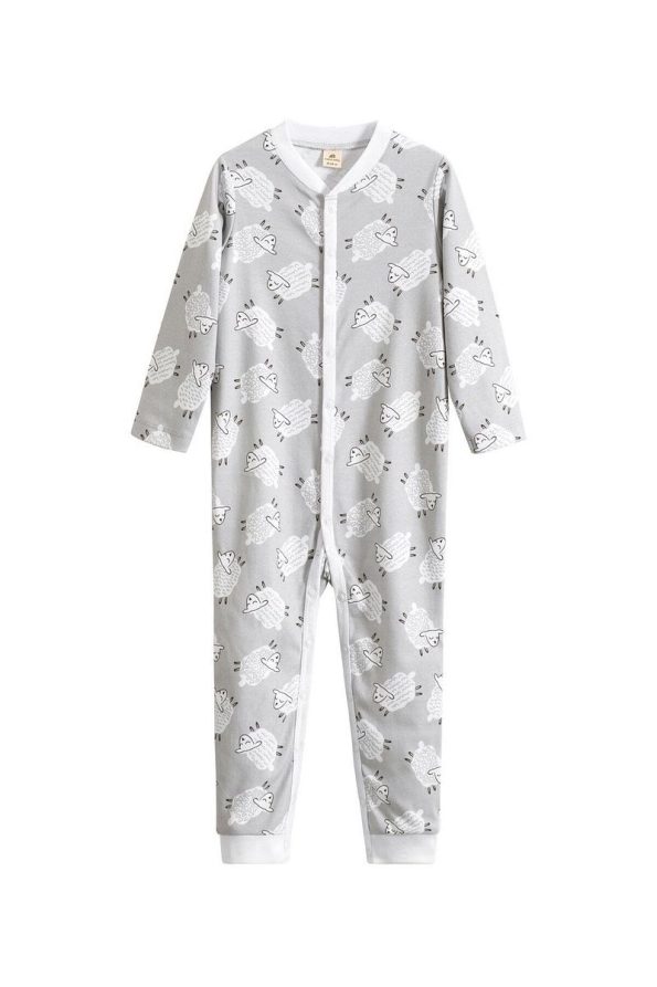 Molica Baby Long Sleeve Organic Cotton Romper