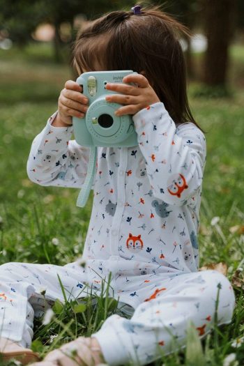 Molica Baby Long Sleeve Organic Cotton Bodysuit