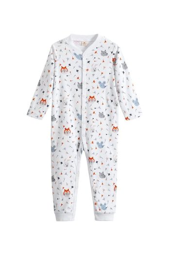 Molica Baby Long Sleeve Organic Cotton Bodysuit