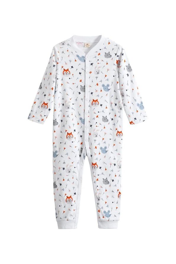 Molica Baby Long Sleeve Organic Cotton Bodysuit