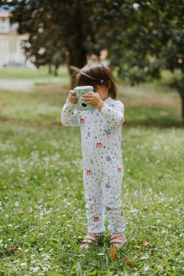 Molica Baby Long Sleeve Organic Cotton Bodysuit
