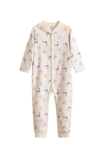 Molica Baby Long Sleeve Organic Cotton Onesie