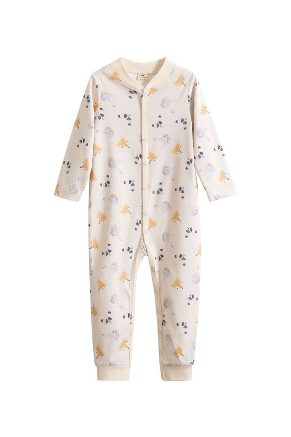 Molica Baby Long Sleeve Organic Cotton Onesie
