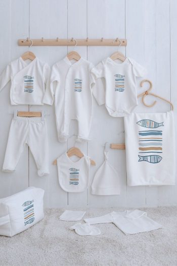 Tuğba Swan Organic 11-Piece Hospital Set