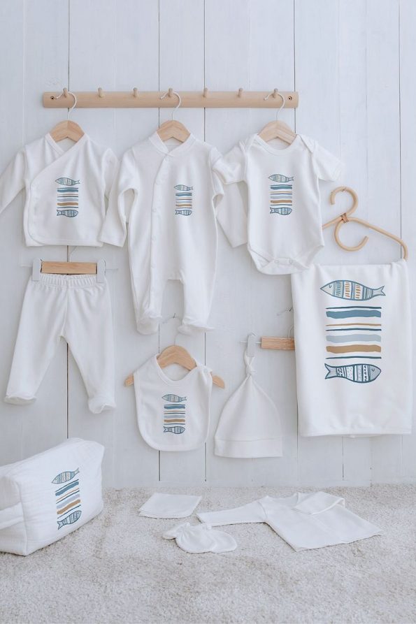 Tuğba Swan Organic 11-Piece Hospital Set