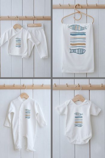 Tuğba Swan Organic 11-Piece Hospital Set