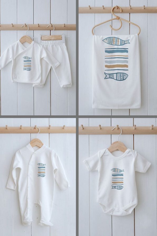 Tuğba Swan Organic 11-Piece Hospital Set