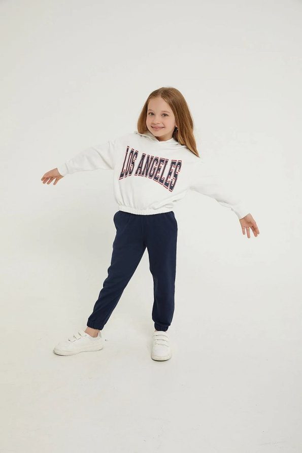 Rolypoly Los Angeles Pink Girls' Tracksuit