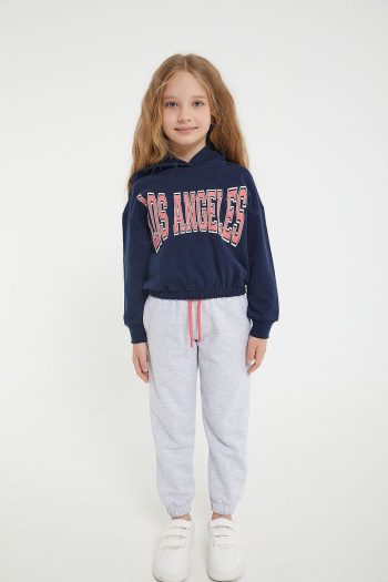 Rolypoly Los Angeles Navy Blue Girls' Tracksuit