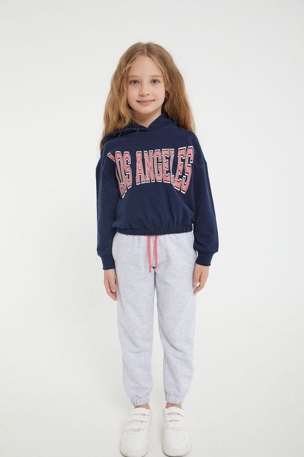 Rolypoly Los Angeles Navy Blue Girls' Tracksuit