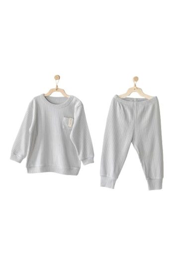 Andy Wawa Modal Baby Set Grey