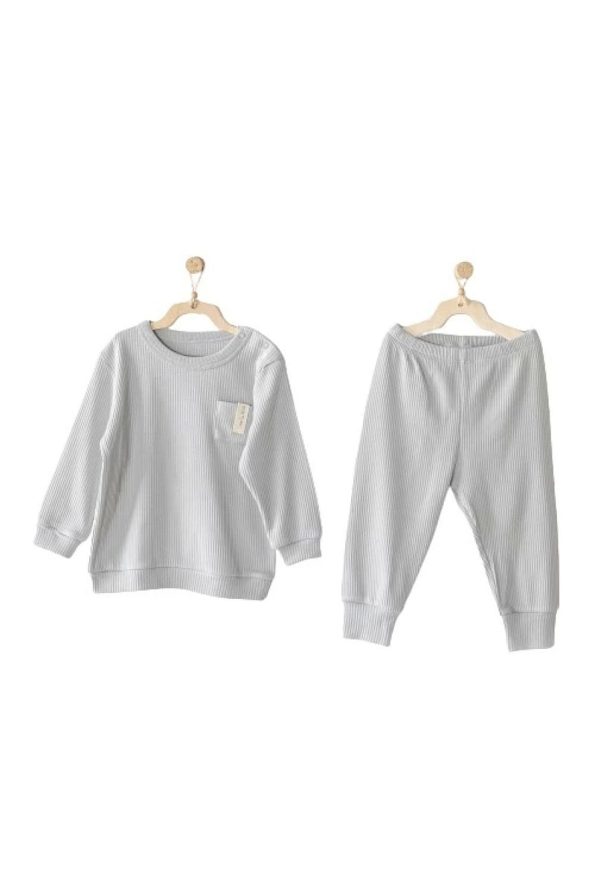 Andy Wawa Modal Baby Set Grey