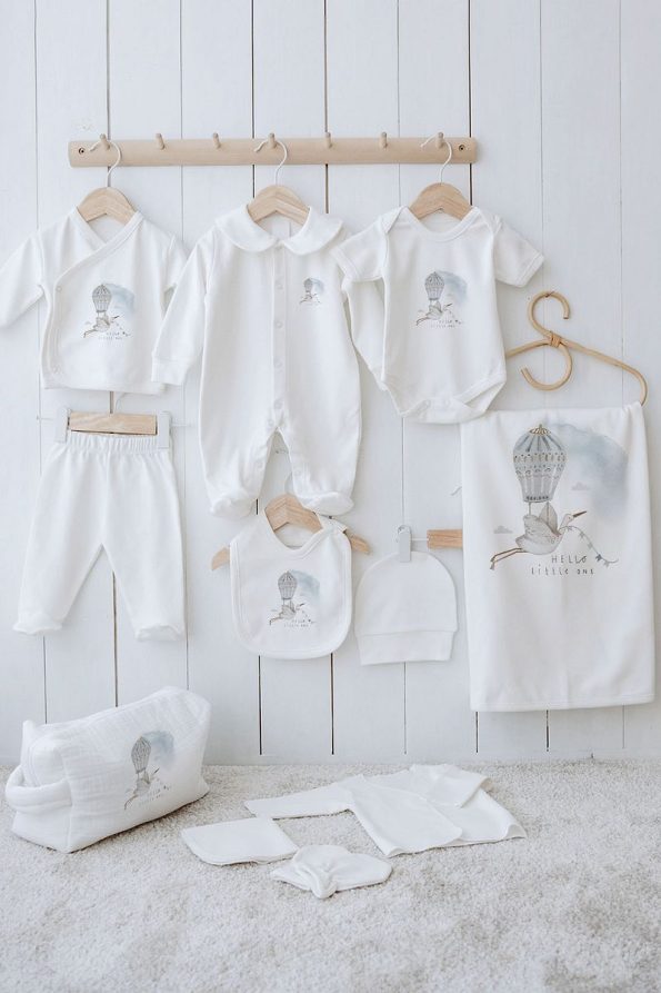 Tuğba Swan Organic 11-Piece Hospital Set - Royal Series - Hello Little One