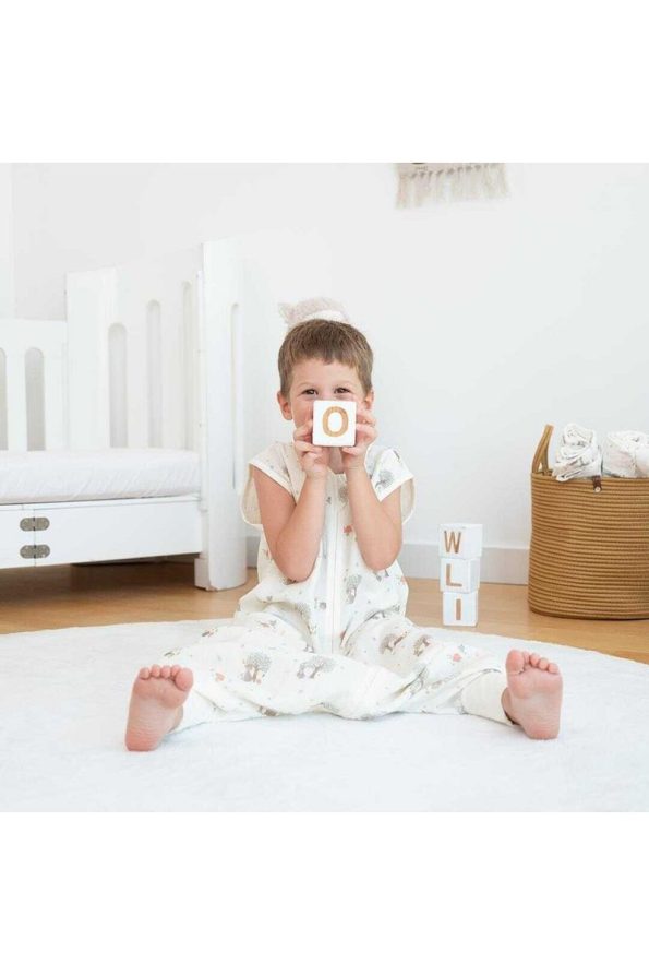 Owli Lovelayers Double Layer Muslin Sleep Bag Forest