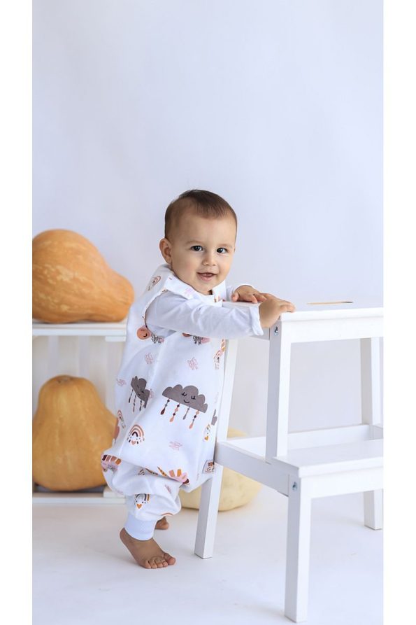 Las Vivas Kids Organic Cotton Winter Sleep Bag with Unicorn Design