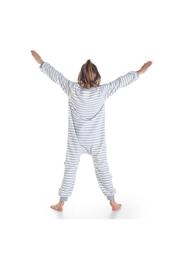 Owli Girls' Gray Fleece Pajama