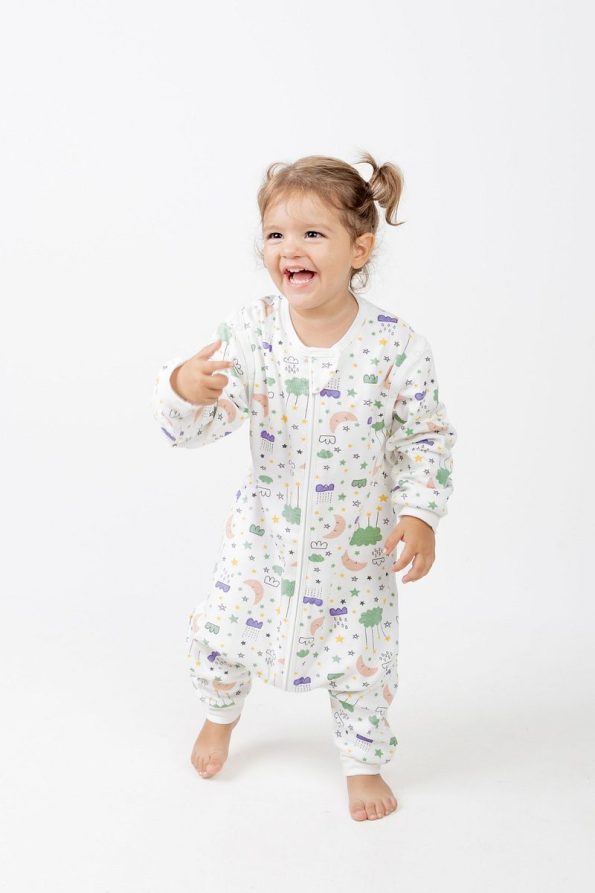 Sarebaby Unisex Baby Sleep Sack 100% Natural Cotton Double Layer Special Fabric 1.0 Tog