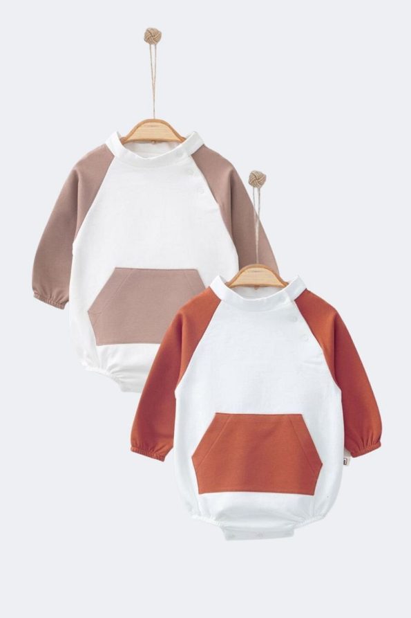 Minytrendy Unisex Baby Cotton Seasonal Romper with Hat