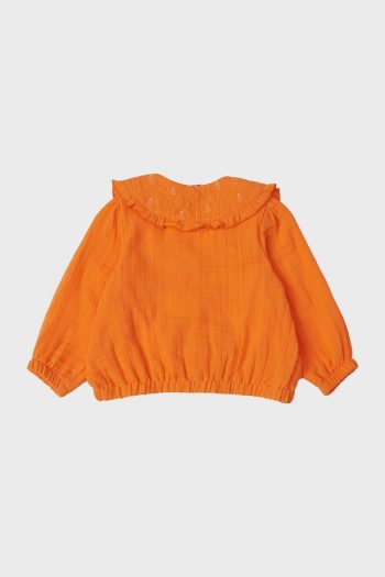 GB Baby BG Store Orange Blouse for Baby Girls