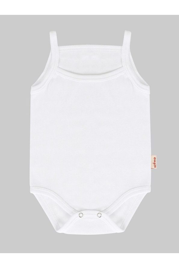 Vitmo 5-Pack Organic Cotton Baby Bodysuits with Growth Extender Gift