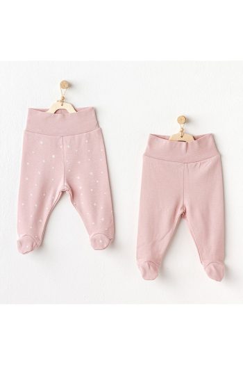Andy Wawa Baby Footed Pants 2 PCS Puppy Gazelle
