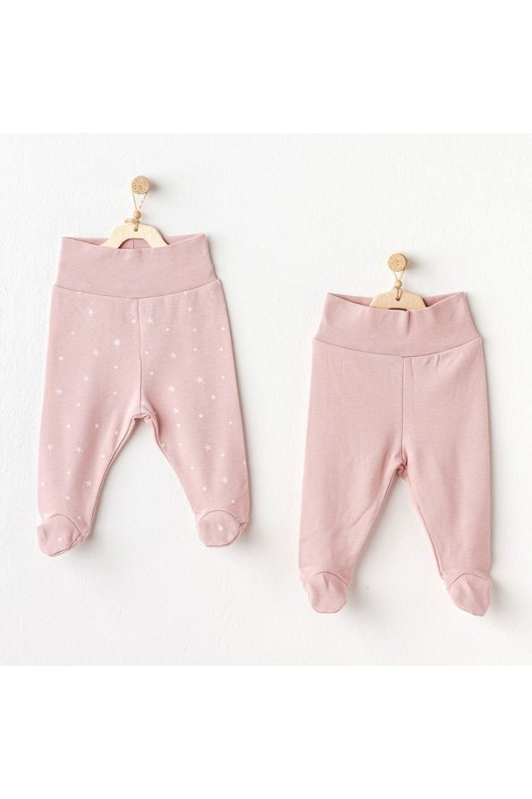 Andy Wawa Baby Footed Pants 2 PCS Puppy Gazelle