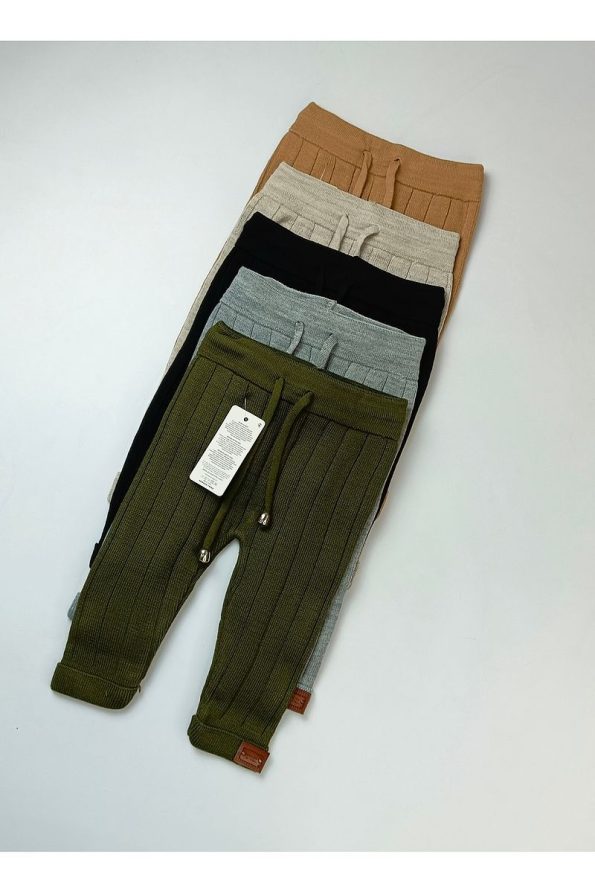 Gogo Bici Unisex Knit Baby Fall Leggings