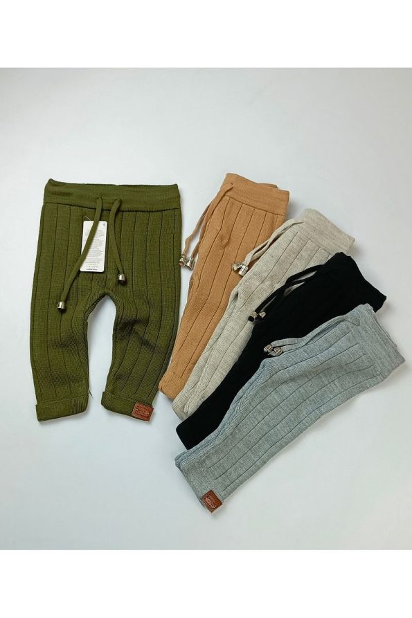 Gogo Bici Unisex Knit Baby Autumn Leggings