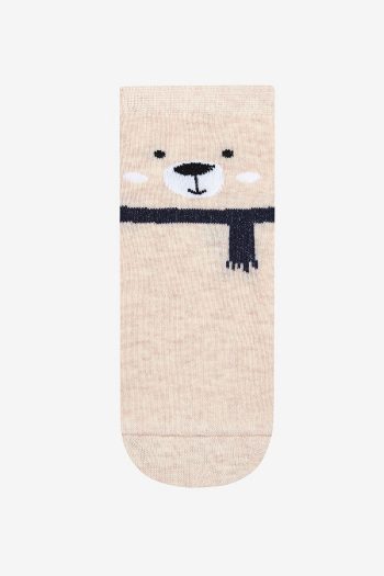 Penti Boys' Cold Bear 3-Pack Multicolored Ankle Socks
