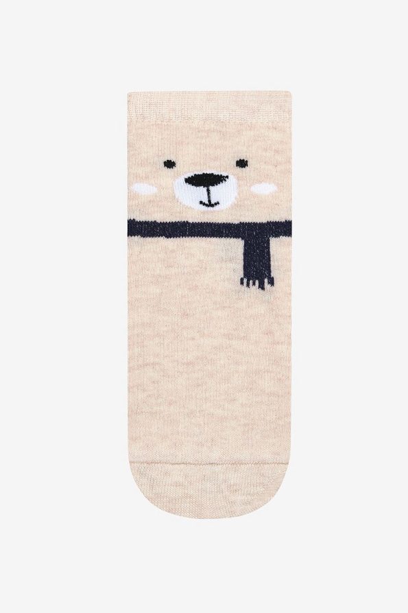 Penti Boys' Cold Bear 3-Pack Multicolored Ankle Socks