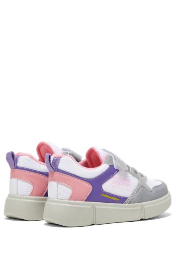 Tonny Black Kids Unisex Ice Lilac Comfortable Velcro Shoes