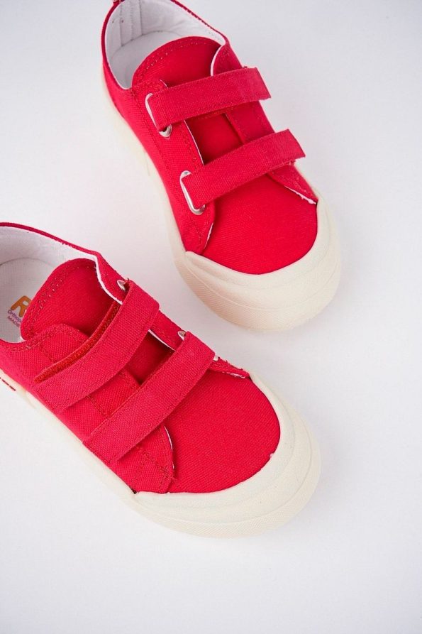 McDark Kids Red Light-Up Orthopedic Sneakers