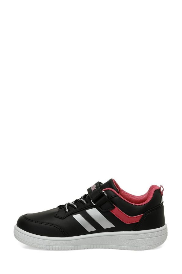 Kinetix Luna F Black Girls' Sneakers
