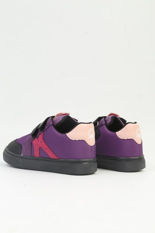 Benetton Purple Kids Sports Shoes