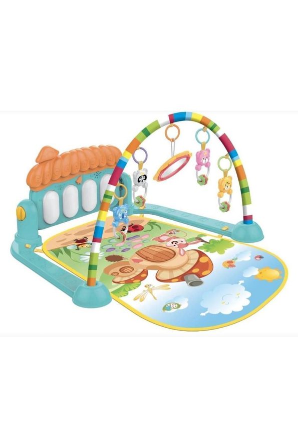 Cute Piano Musical Light-Up Play Mat
