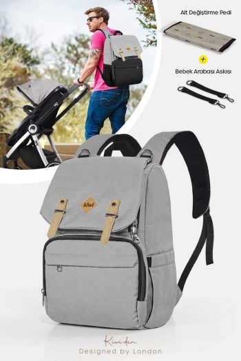 Kiwi Coolbag Mother Baby Bag - Gray