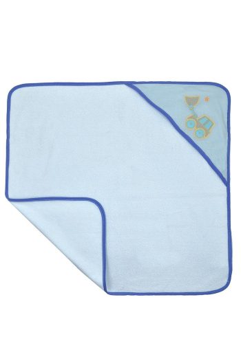 Soft Cotton Hooded Bath Towel for Newborns and Babies
